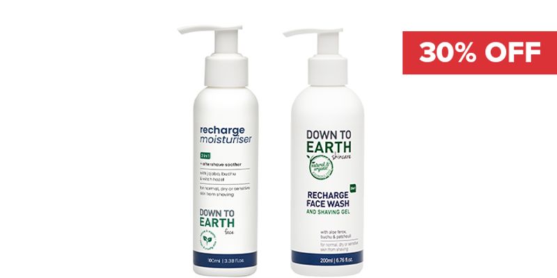 30% Off Down to Earth Men's Range Cover Image